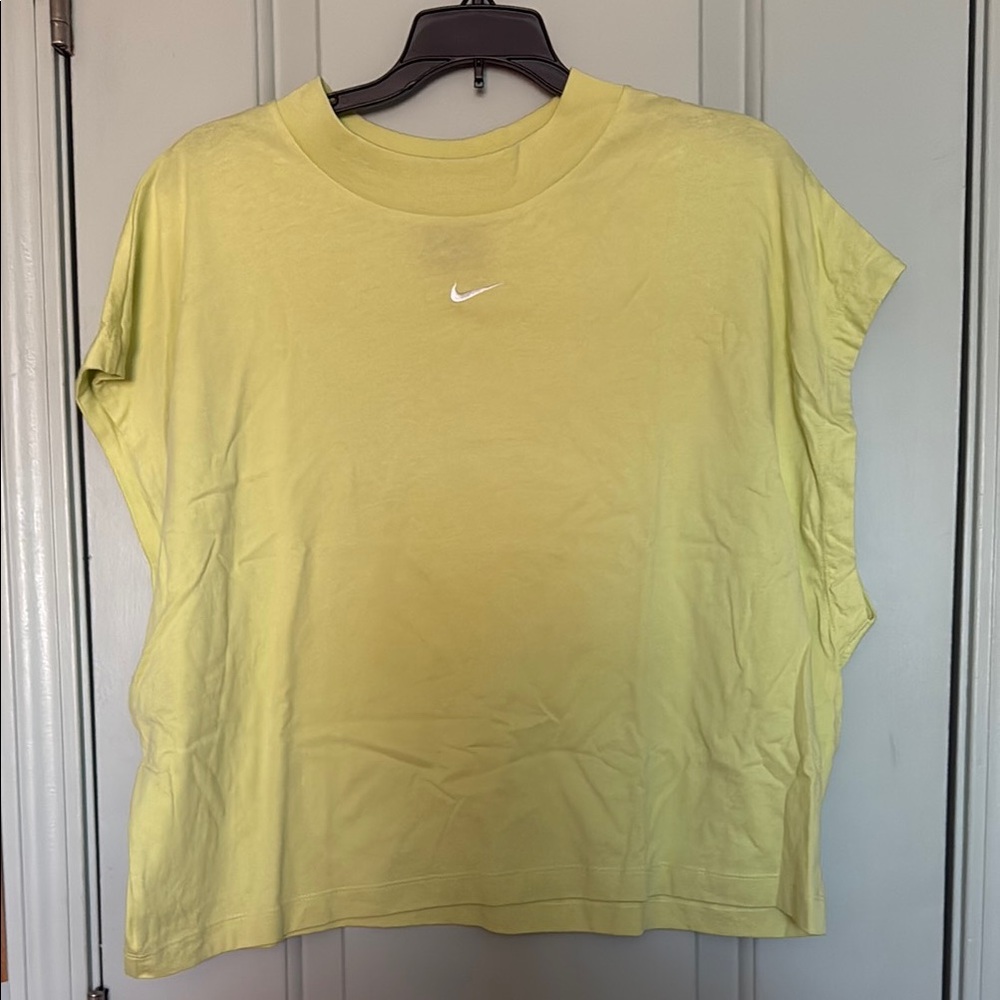 Nike Women's Yellow Top